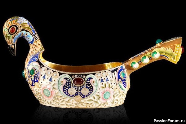 Серебряные ковши Федора Рюкерта