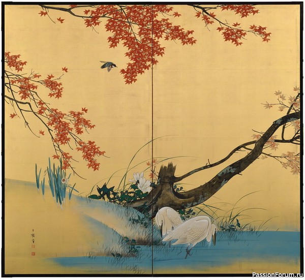 Времена года в японском искусстве