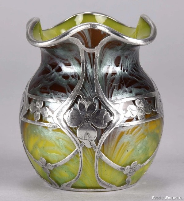 Модерн – серебряная аппликация