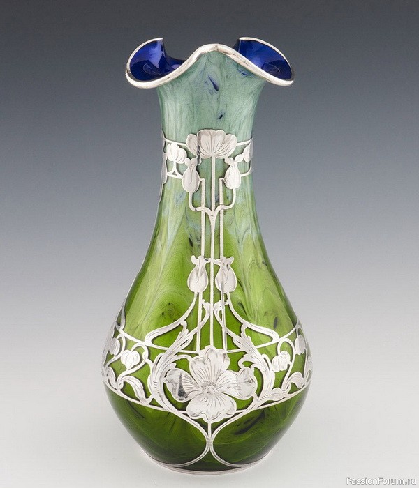 Модерн – серебряная аппликация