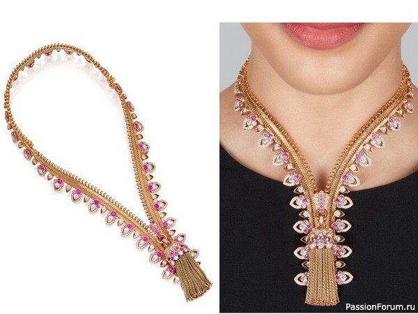 ​Van Cleef &amp; Arpels. Ожерелье &laquo;Zip&raquo;