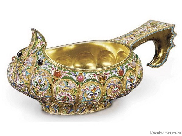 Мария Семенова. Серебро с эмалью.