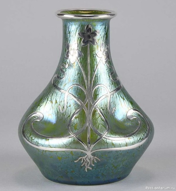 Модерн – серебряная аппликация