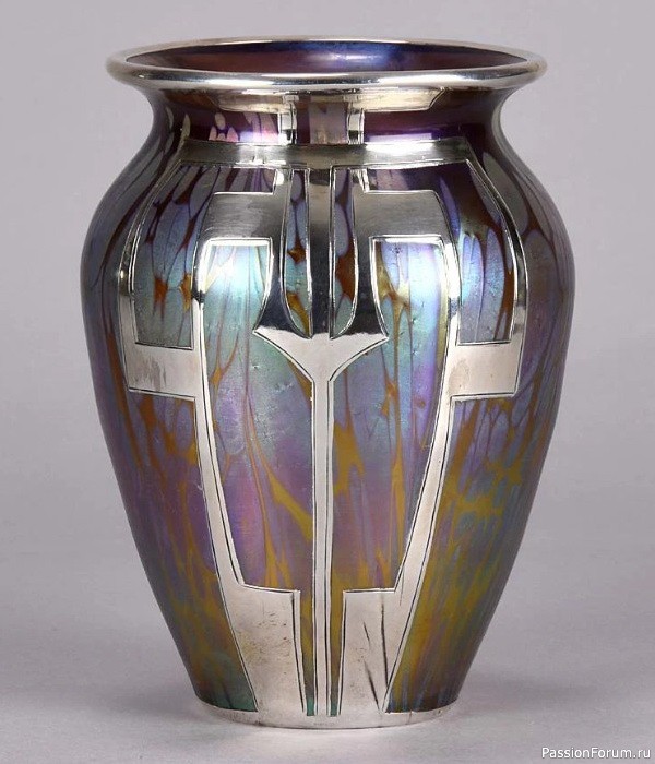 Модерн – серебряная аппликация