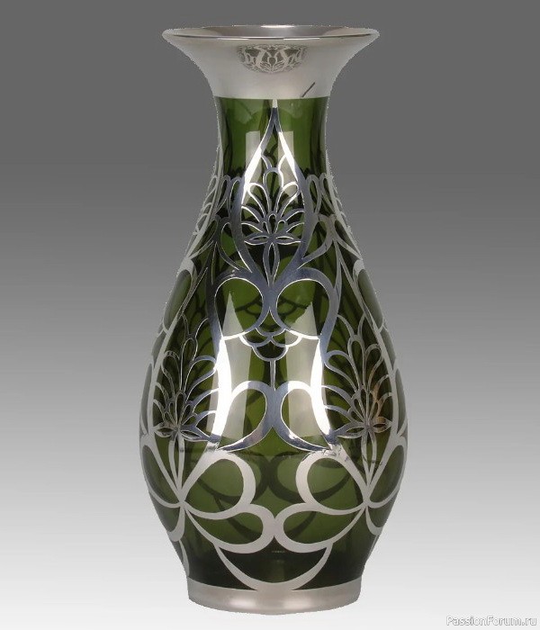 Модерн – серебряная аппликация