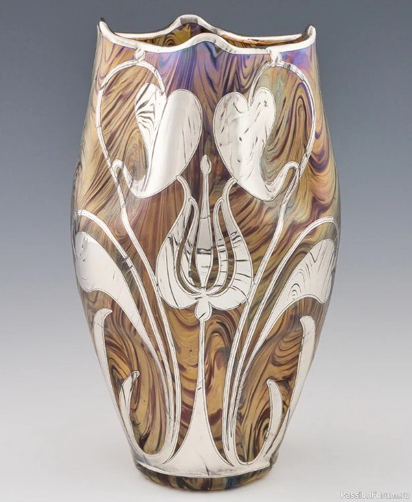 ​Модерн &ndash; серебряная аппликация