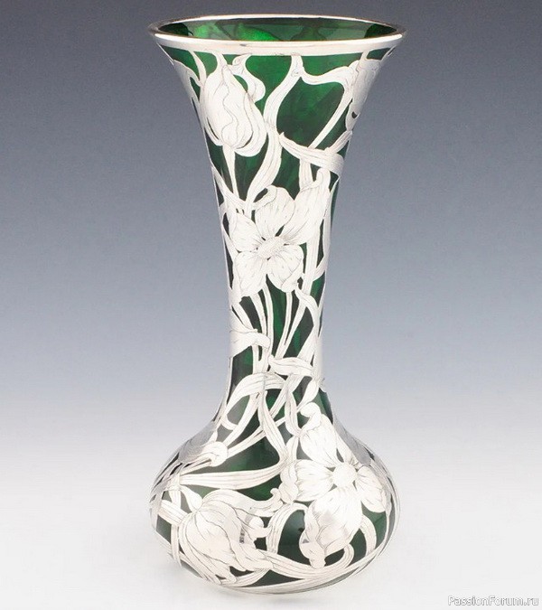 Модерн – серебряная аппликация