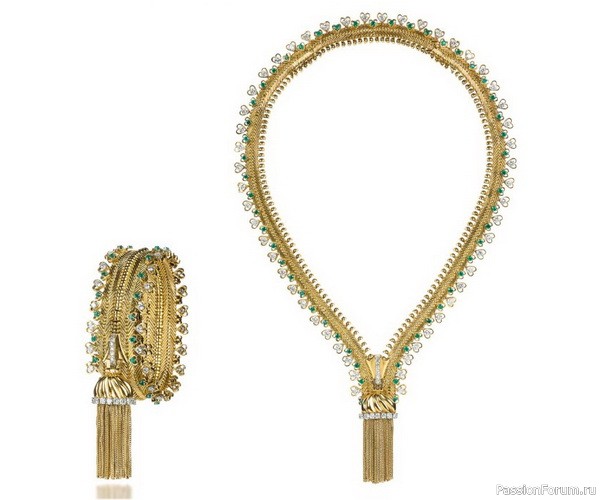 ​Van Cleef &amp; Arpels. Ожерелье &laquo;Zip&raquo;