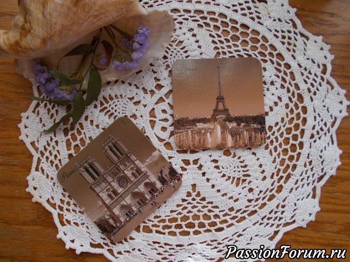 Мой маленький кофейный столик "Воспоминания о Париже"