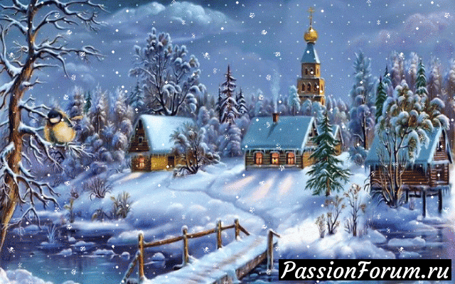 Для поддержания праздничного настроения и творческого, зимнего вдохновения!)