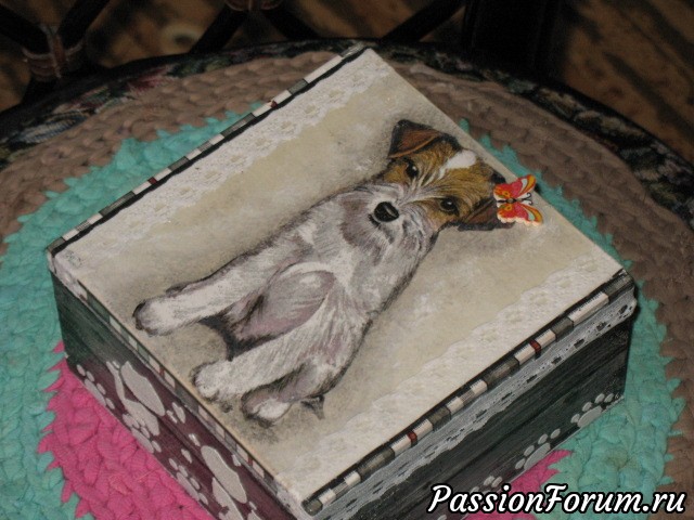Шкатулочка для братьев меньших)))т.е. для сестёр)))