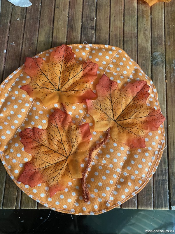 Шкатулка "Тыквенное настроение"