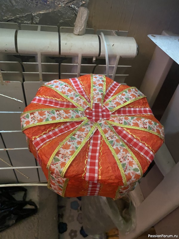 Шкатулка "Тыквенное настроение"