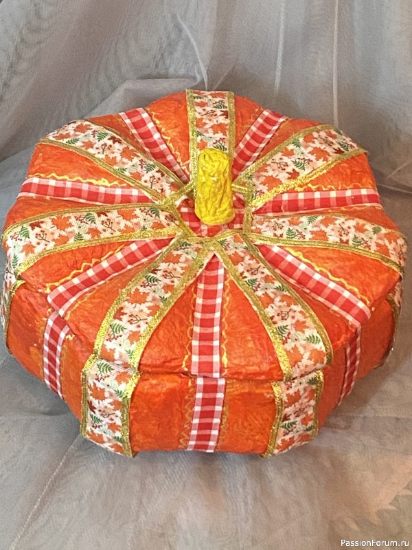 Шкатулка "Тыквенное настроение"