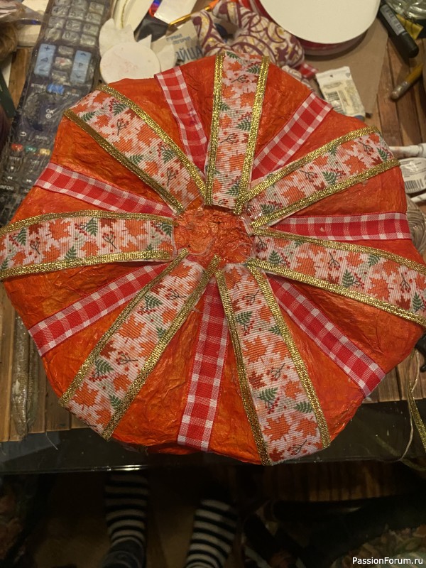 Шкатулка "Тыквенное настроение"