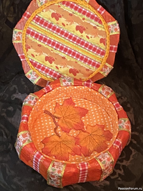 Шкатулка "Тыквенное настроение"