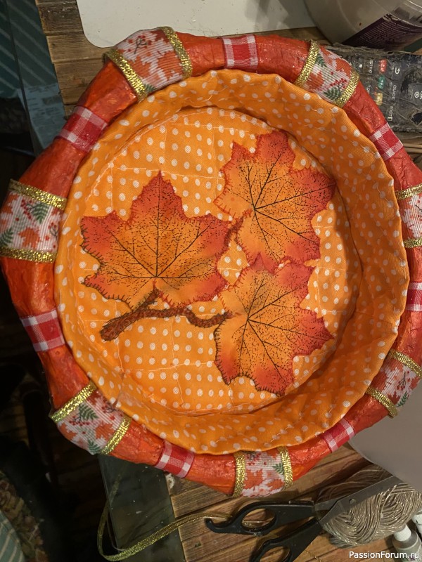 Шкатулка "Тыквенное настроение"