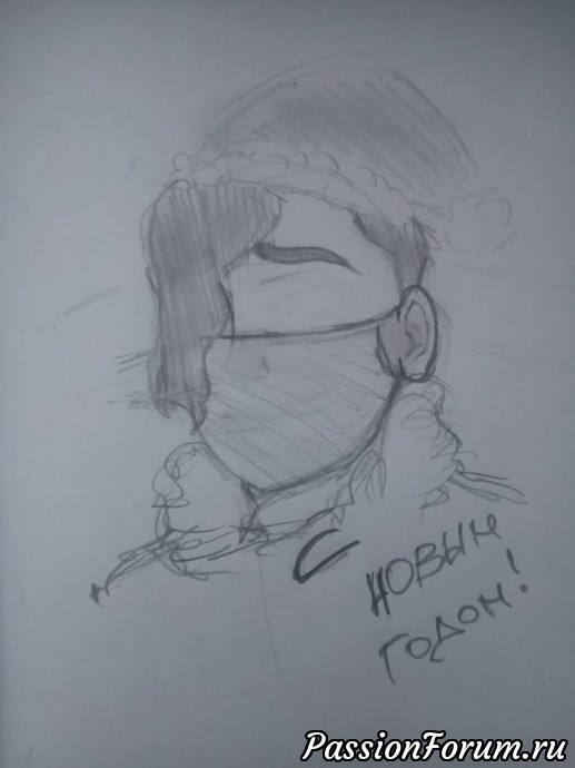 Наброски мой дочурки )