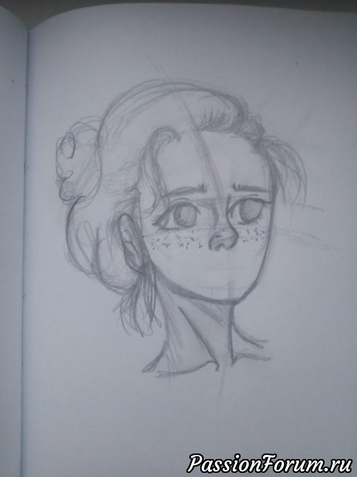Наброски мой дочурки )