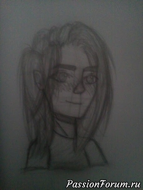 Наброски мой дочурки )