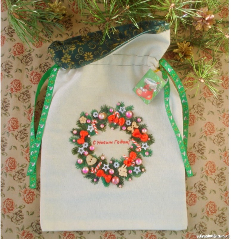 Мешочки для новогодних подарков
