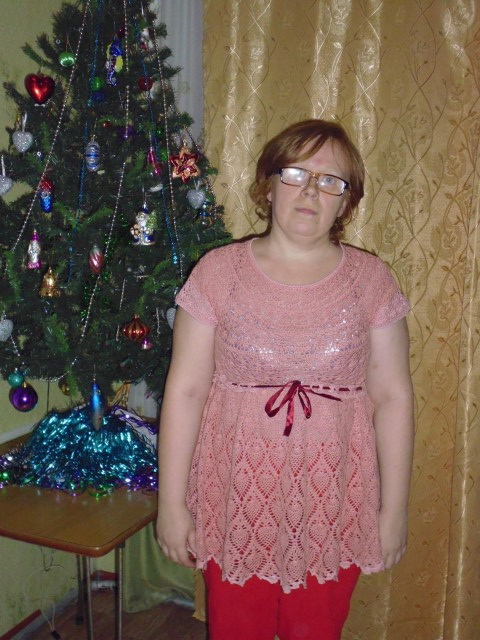 туника крючком