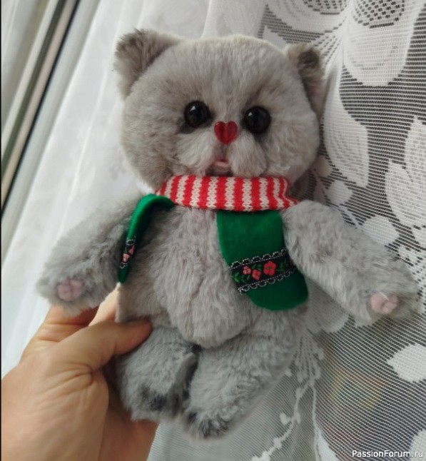 Котик Вася. Выкройка