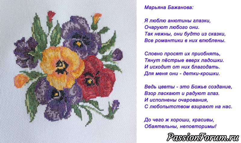 Мои любимые Анютины глазки