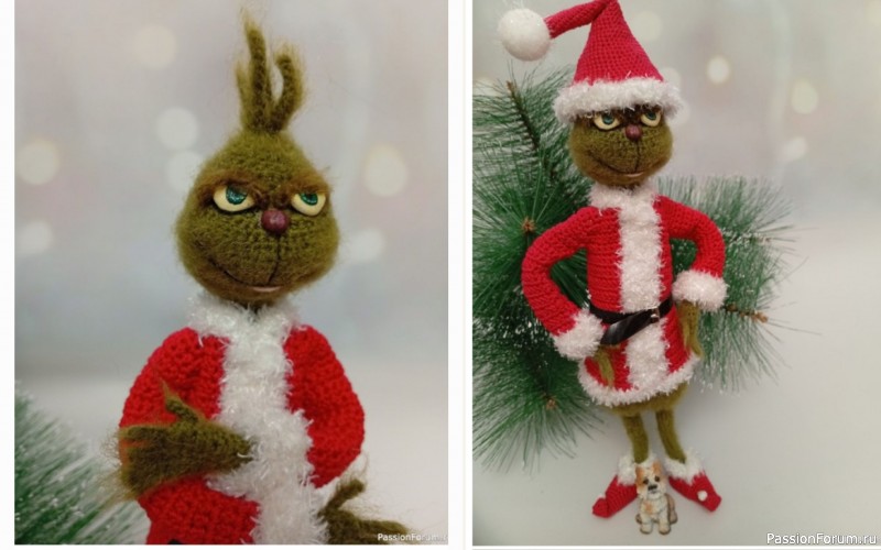 Красавчик Гринч крючком