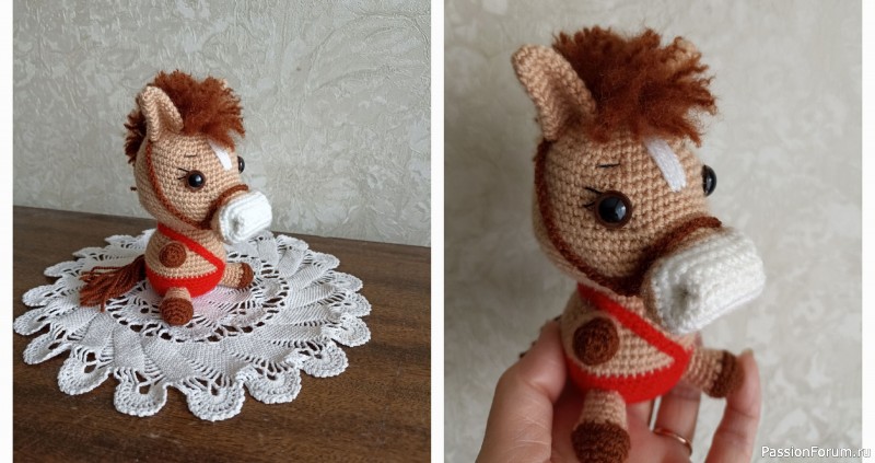 Венец творения - коняшка крючком