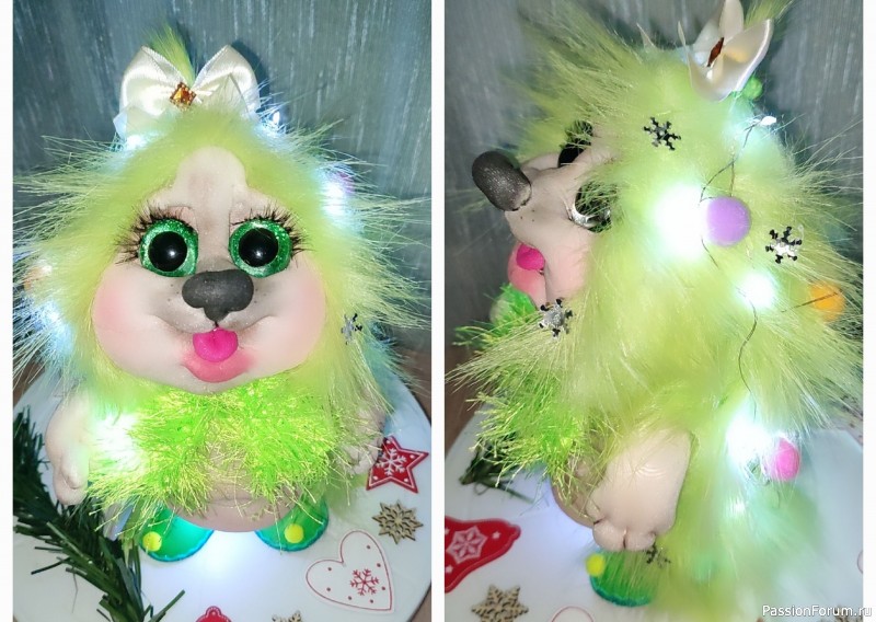 Ёжик-ëлочка