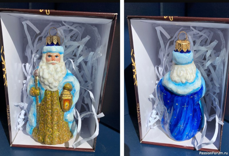 Игрушка «Дед Мороз». Елочные игрушки авторская роспись Игрушка «Дед Мороз». Елочные игрушки авторская роспись