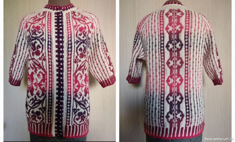 Кофточка с короткими рукавами