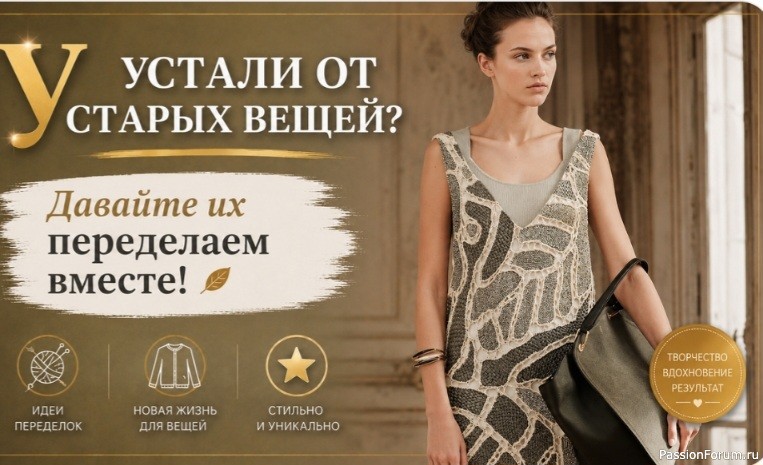 Устали от старых вещей? Давайте их переделаем вместе! | Вязание идеи для вдохновения | Дзен