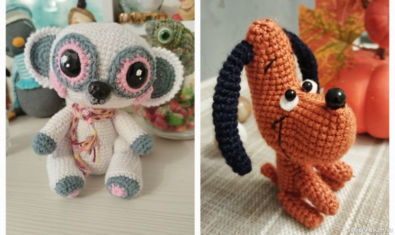 Арома игрушки крючком