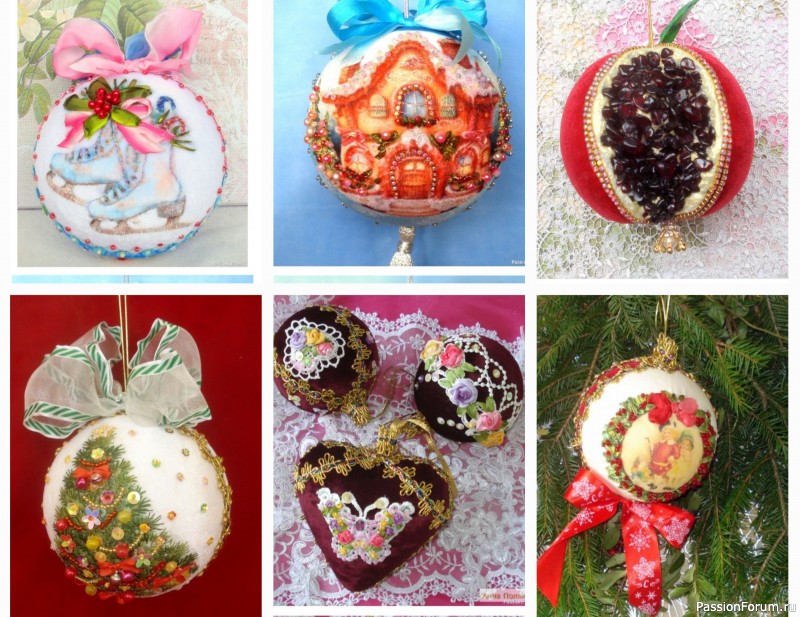 Шарики на ёлку на любой вкус