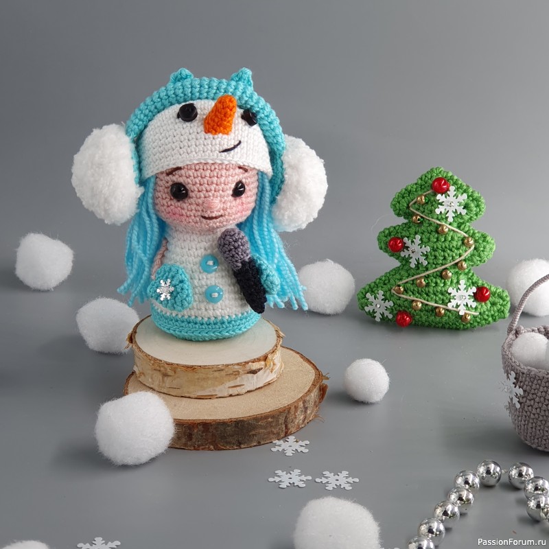 Мини-крошки "Хоровод снеговичков"