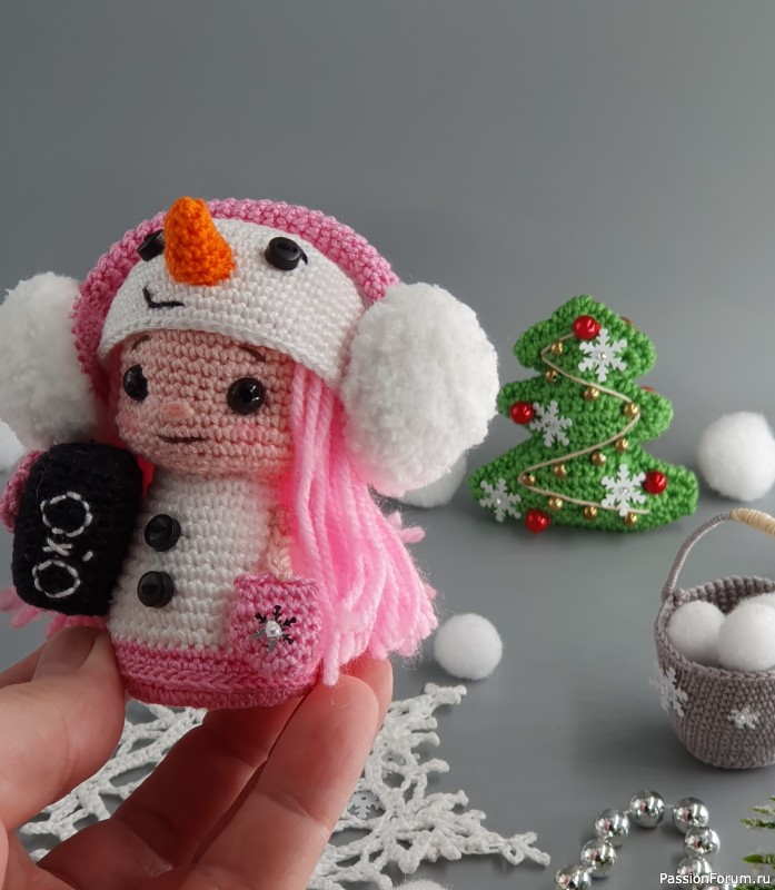 Мини-крошки "Хоровод снеговичков"