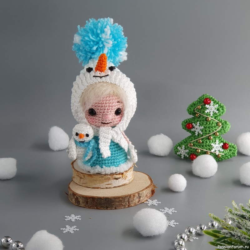 Мини-крошки "Хоровод снеговичков"