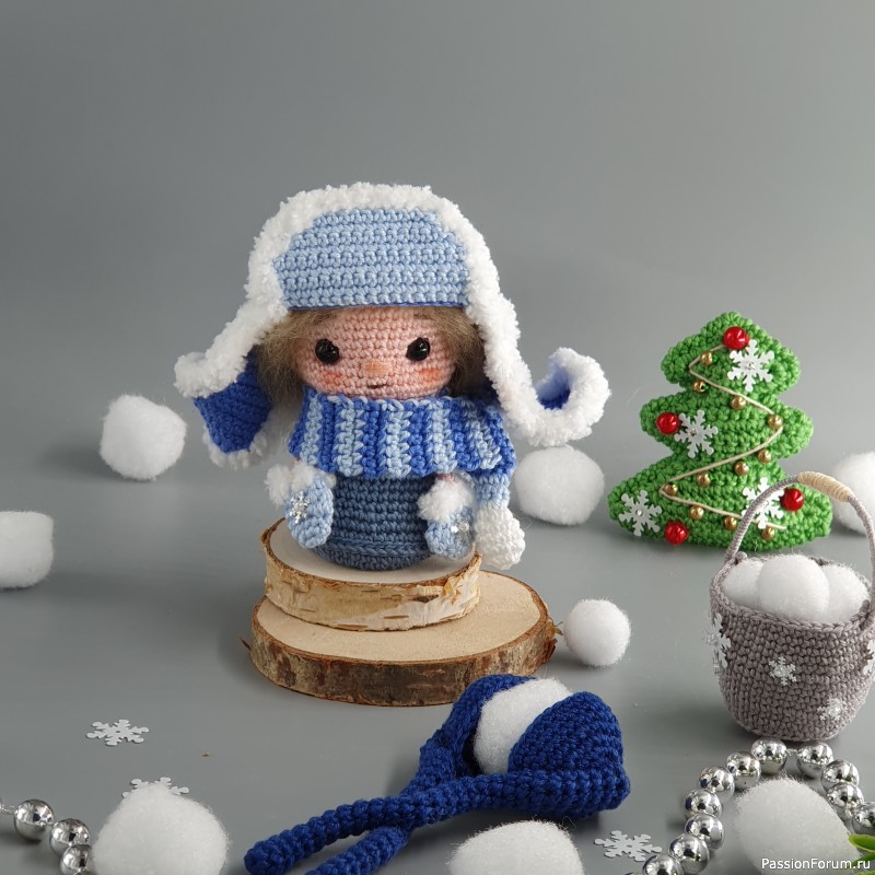 Мини-крошки "Хоровод снеговичков"