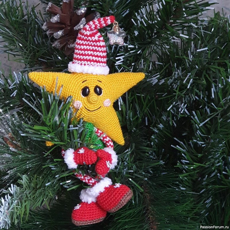 Звезда на ёлку