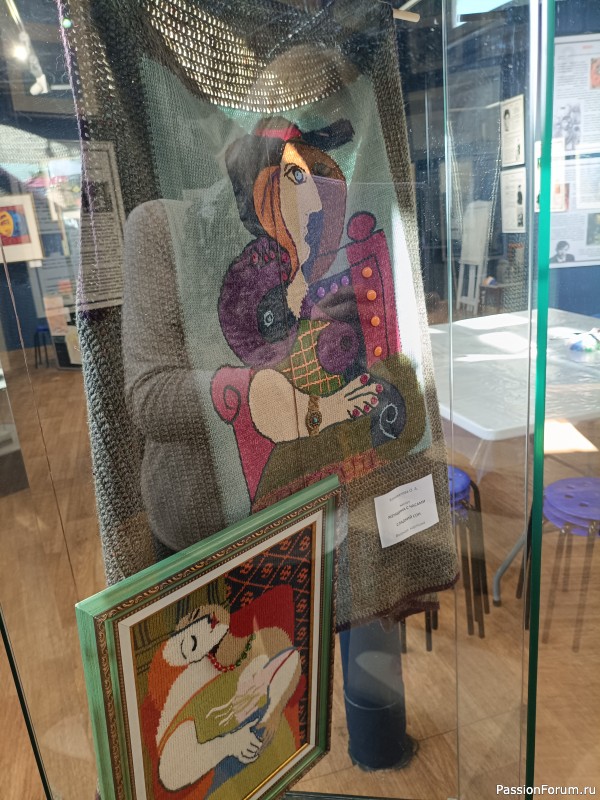 На мастер-классе...