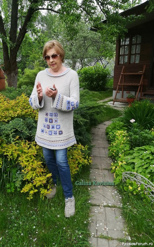 Туника крючком