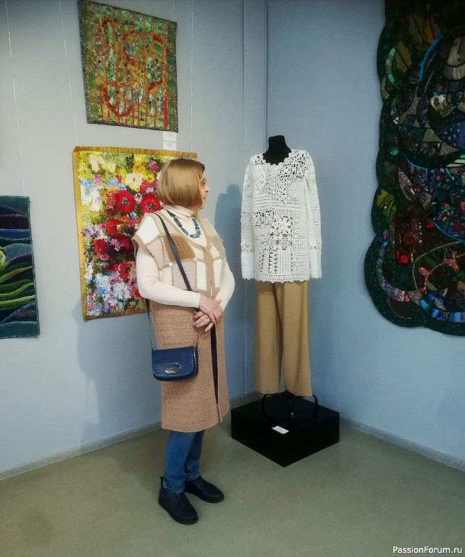 На мастер-классе...