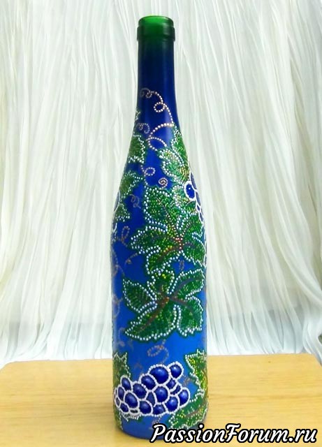 Виноградная бутылка