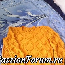 Полувер.Ализе дива.Спицы 2.5. Полувер.Ализе дива.Спицы 2.5.