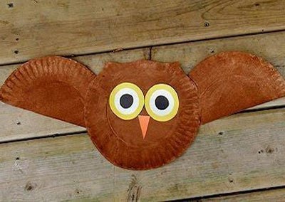 Идеи детских поделок из одноразовых тарелок