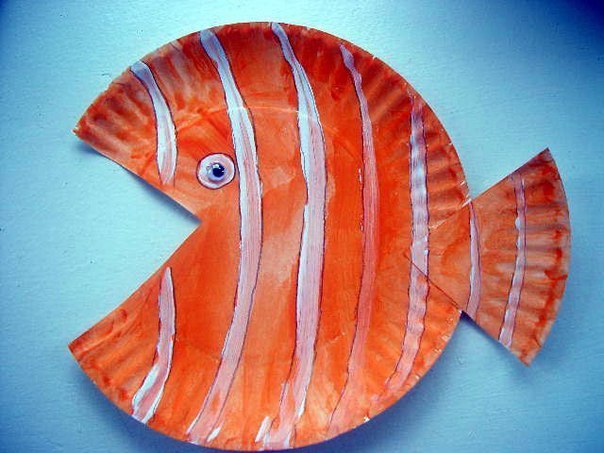 Идеи детских поделок из одноразовых тарелок