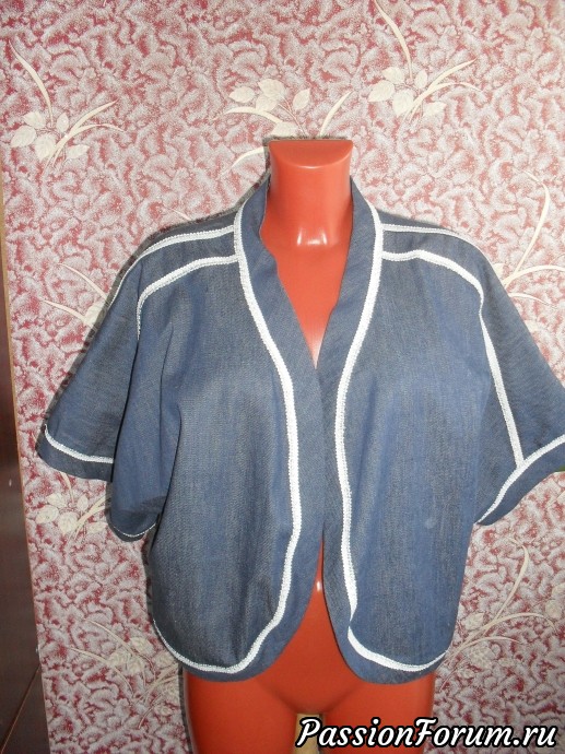 Жилет курточка по МК ИМ Паукште