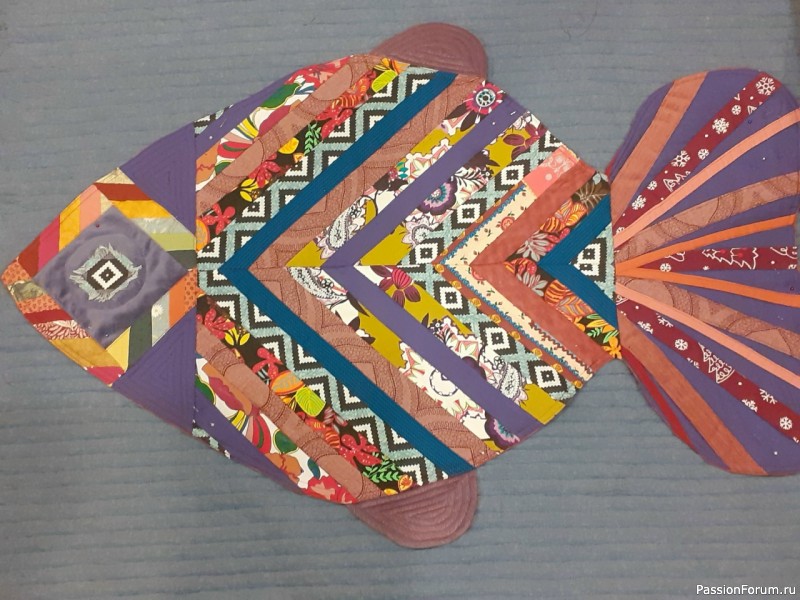 Жизнь лоскутного в интерьере